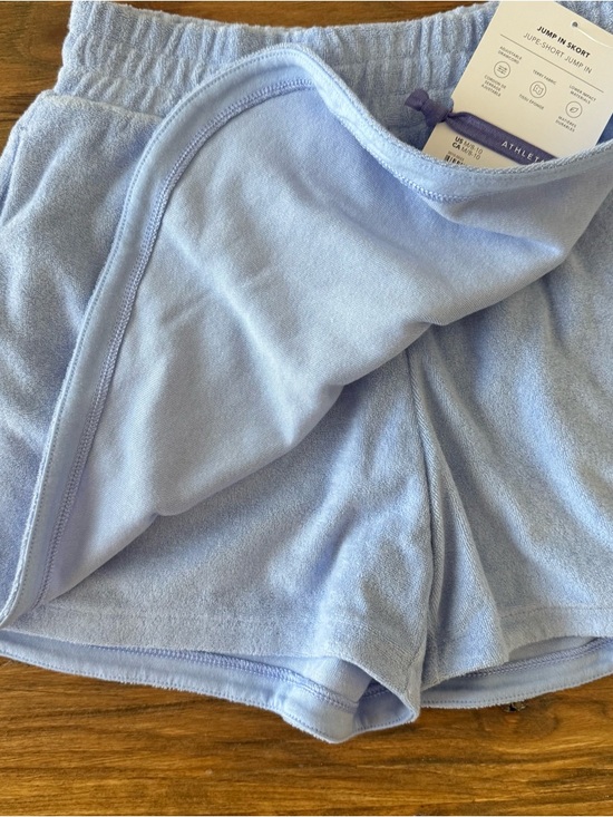 Athleta Girl Jump In Terry Skort Swallowtail Blue 8-10 NWT - Picture 5 of 9